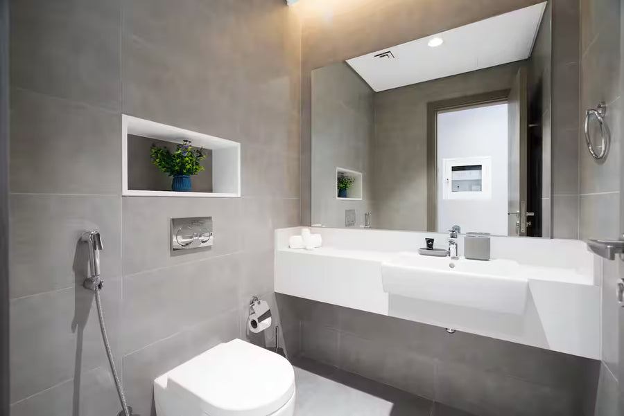 Deluxe One-Bedroom Apartment with Burj Khalifa View