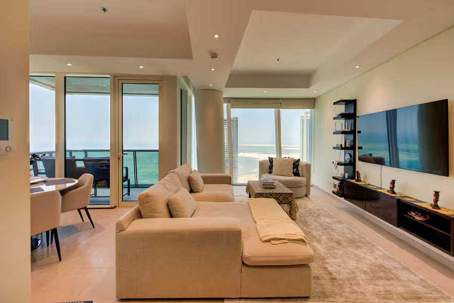 Luxury 2 Bedroom Apartment with Sea View in Manama